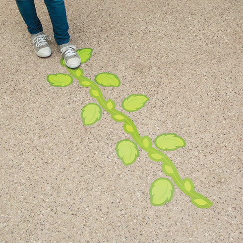 Fun Express Jungle Vine Floor Clings, 44 Pieces, VBS Vacation Bible School Supplies for Kids