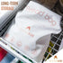 12x17 Reusable Bread Bag for Homemade Sourdough - in Organic Cotton + Food-Safe Lining Roll-Top Buckle Closure, Freezer