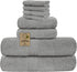 8 Set, 2 2 4 Softolle Luxury Piece Towel Bath Towels Hand Towels Washcloths, Towels for Bathroom, Home, Spa & Gym