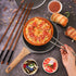 3 Pairs Extra Long Cooking Chopsticks - 15.3 Inch Stainless Steel & 16.5 Inch Wooden for Hot Pot, Frying, Noodle Cooking