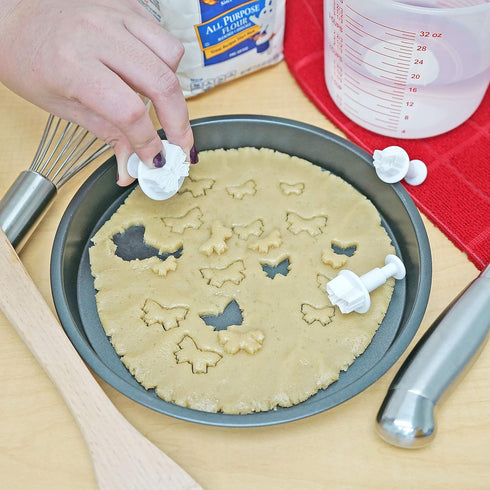 Southern Homewares Butterfly Fondant Molds Set - 3 Sizes Fondant Cutters for Cake Decorating