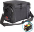 Rockland Guard Insulated Lunch Bag for Men - Black Lunch Box with Compartments for Meal Prep, Bottles, Snacks