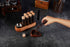 Walnut Coffee Bean Dosing Cup and Spray Bottle Kit for espresso enthusiasts, Coffee Bar Accessories,Take coffee beans