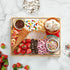 Farberware Sundae Board with Recessed Handles, Reversible Kitchen Cutting Board, 11x14-Inch, Bamboo