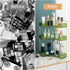 Counter Countertop (3 Corner Bathroom Organizer Bathroom Shelf Makeup Organizer for Vanity Perfume Tray for Corner