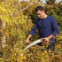 15 Fiskars PowerTooth D-Handle Saw with Razor-Sharp Stainless Steel blade, Ergonomic SoftGrip Handle for Comfort