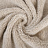 60 30 Set, 6 POLYTE Oversize, x in., Quick Dry Lint Free Microfiber Bath Towel Piece (Beige)