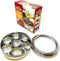 Rani Spice Box Stainless Steel Transparent Round Storage For Spices (Masala Dabba)