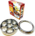 Rani Spice Box Stainless Steel Transparent Round Storage For Spices (Masala Dabba)
