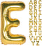 Letter Balloons, 40 Inch Giant Jumbo Helium Foil Mylar, Party Decorations, Gold E