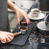 XUNADA Large Espresso Tamping Mat (5” x 12”) - Ultra Thick Premium Coffee Tamper Pad, Strong Grip Silicone Tamp Station