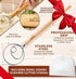 Danish Dough Whisk Bread Mixer - Hook Dutch Pizza Dough Making Accessories, Great As A Gift
