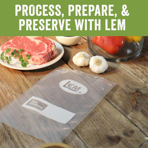 LEM Products MaxVac Gallon Vacuum Sealer Bags, 11 x 16 Inches, 28 Count