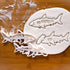 Set of 2 Shark Cookie Cutters, Hammerhead & Tiger Designs, 2 Pieces