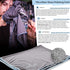 Commercial 30x30 inch Trendy Bartender Toast to Perfection Microfiber Grade Glass Polishing Lint-Free Cloth
