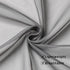OWENIE Short Gray Sheer Curtains 36 Inches, 2 Panels Set for Kitchen Tiers and Bathroom Windows