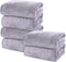 MOONQUEEN 6 Pack Premium Bath Towel Set - Quick Drying - Microfiber