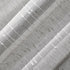 Clean Window Textured Slub Stripe Anti-Dust Allergy/Pet Friendly Sheer Curtain Panel, Gray, 52" W x 63" L