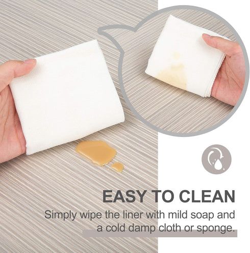 12IN 20FT Kitchen Cabinet Liner, Non-Adhesive Shelf Liner, x Double Sided Non-Slip Drawer Liner Washable for Kitchen