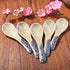 Soup Spoons Set of 5,Asian Soup Spoon Ceramic Ramen Spoons, Japanese Soup Spoons Perfect Depth for Dumpling, Pho, Noodles, Miso, Chinese Wonton, Dishwasher Safe