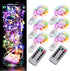 6 Pack Fairy Lights Battery Operated with Timer 2PCS Remote 6.5ft 20LED