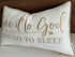 Embroidered Give It to God Quote Decorative Lumbar Accent Throw Pillow Cover - Decor for Living Room, Sofa, Chair, Patio, Car, Bench, Porch, Office, Bedroom - 12x20 Inches, Ivory-Beige