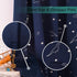 42 63 Inch, Set 2 LORDTEX Dinosaur and Star Foil Print Blackout Curtains for Kids Room - Thermal Insulated Curtains