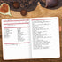 GoGirl Recipe Book – Blank Cookbook to Write In Your Own Recipes – A5, 58 Recipes Total - Peach Pink
