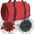 Dazzle Bright Christmas Lights Storage Bags, 3 Metal Reels to Store Holiday