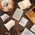 24 Pieces Reusable Spice Bags for Cooking, Cheesecloth Bags for Straining, Empty Tea Bags, Drawstring Muslin Bags (3 x