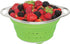 HIC Kitchen Collapsible Colander, Silicone and 18/8 Stainless Steel, 1.5-Quart