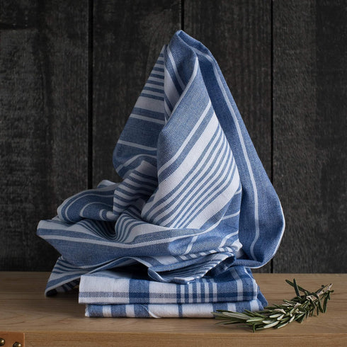 Now Designs Jumbo Dish Towels, Set of 3 - Royal