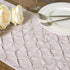 The White Petals Natural Oatmeal Dresser Scarf Table Runners, 14x36 inch, Pack of 1, Fabric Lined for Home, Kitchen,