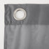 No. 918 Emily Sheer Voile Grommet Curtain Panel - 59" x 84", Charcoal Gray