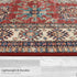 Wyatt & Ash Red Minot Imagine Printed Chenille Accent Rug, 2' x 4' Non Skid & Machine Washable