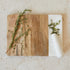 Creative Co-Op Mango Wood and Marble Cheese and Cutting Board with Inlaid Marble Pestle, Natural and White