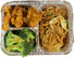 Disposable Aluminum Foil Tray with Paper Board Lids, Pack of 20 Sets, 3 Compartment Foil Pan