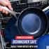 Blue Diamond 10" Nonstick Frying Pan Skillet - PFAS & PTFE-Free Ceramic, Dishwasher Safe, Blue