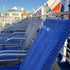 Cruise On Towel Bands for Cruise Chairs (4 Pack), Secure & Stylish Alternative to Towel Clips for Beach & Pool