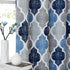 Beauoop Lattice Blackout Window Valance Curtain Panels - Thermal Insulated Drapes for Kitchen Cafe Living Room