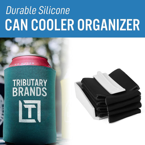 Can Cooler Organizer, Alternative to Wall Mount Dispenser, 2 Pack