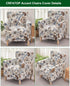 1-Piece Sofa,B62 CRFATOP Stretch Modern Banquet Armchair Slipcover Accent Chair Covers with Arms Soft Chair Slipcovers