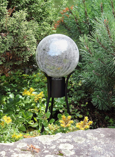 GBS-14 13 1/2-in Achla Designs Trestle II Gazing Globe Ball Stand, H, Black