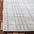 SAFAVIEH Bermuda Collection Runner Rug 2' x 6', Ivory & Light Grey, Non-Shedding, Machine Washable Indoor/Outdoor
