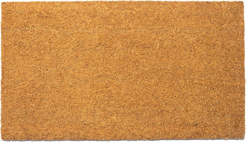 Welcome Doormats, Natural Coco Coir Mats with Non-Slip PVC Backing for Indoor Outdoor Home & Office Decor