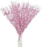 Lvydec 22pcs Christmas Glitter Berries Stems Clearance, 17" Artificial Christmas Picks for Tree Ornaments, DIY Xmas
