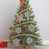 Silver Snowflake Ornaments, 6 Pack Large Plastic Christmas Decorations for Winter Wonderland Tree