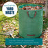 3-Pack 72 MEKKAPRO Big Gulp Lawn Bags, gallons Heavy Duty Lawn and Leaf Bags with Reinforced Handles, Reusable Yard