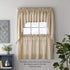 SKL Home Hopscotch Valance, 58 in x 13 in, Neutral Color