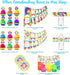 Tie Dye Waterproof Bottle Labels - 20 Labels for Tie Dye Party Decorations and Rainbow Party Supplies